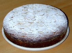 finished cake